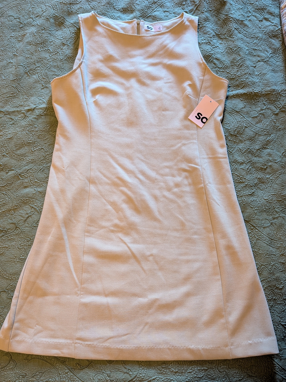 Kohl's SO Sleeveless Shift Dress in Light  Green
